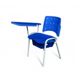cadeira universitária azul valor Morumbi